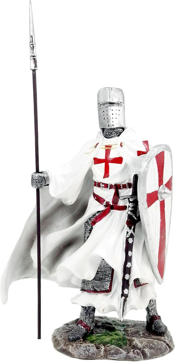 Templer mit Speer und Schild