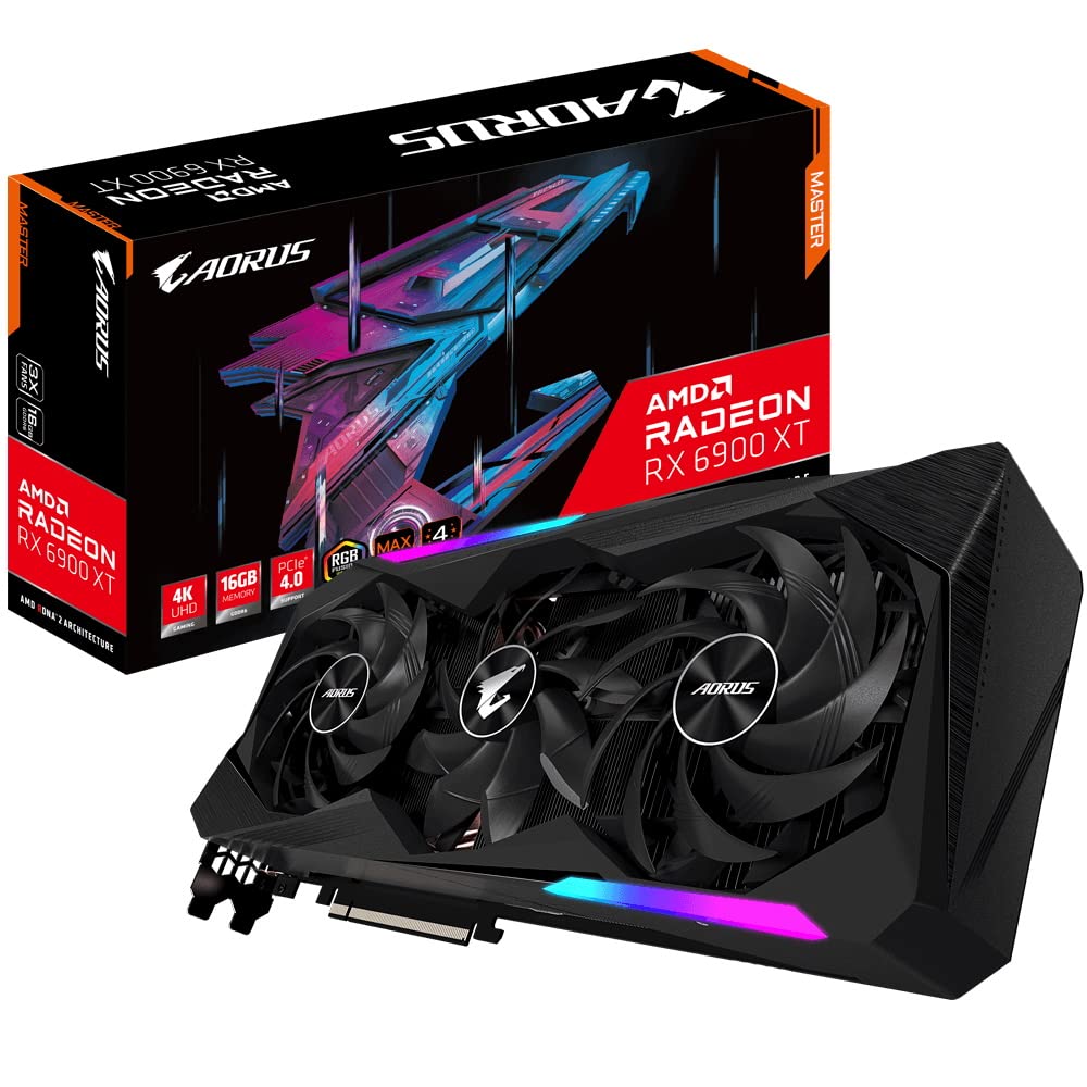 Gigabyte Radeon RX 6900 XT Master 16G Rev 2.0 (16GB GDDR6/PCI Express 4.0/2335MHz/16000MHz) GV-R69XT