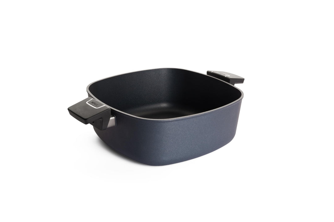 Woll Diamond Lite Kasserolle viereckig - Induktiv -, 28x28 cm, 10.5 cm hoch, 6 Liter, mit 2 Seitengr