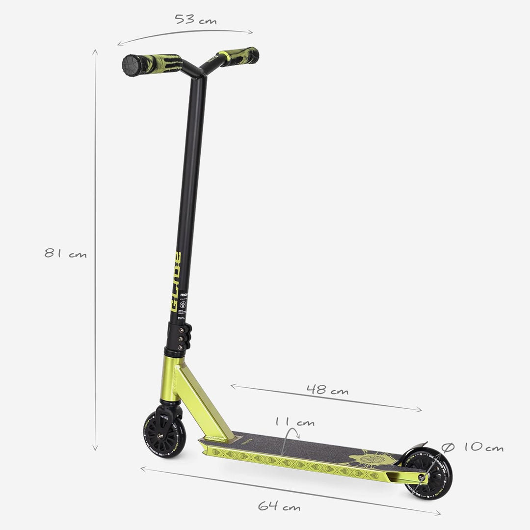 Movino Stunt Scooter Profi Roller für Erwachsene &amp; Jugendliche mit ABEC 9 Kugellagern Kickscooter mi