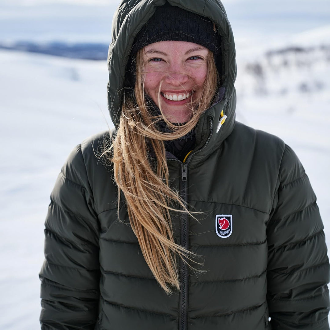Fjällräven Damen Expedition Pack Down Hoodie W Jacket XS Schwarz, XS Schwarz