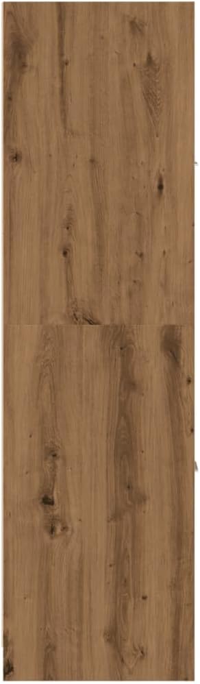 vidaXL Apothekerschrank Artisan-Eiche 40x41x144,5 cm Holzwerkstoff Eiche 40 x 41 x 144.5 cm, Eiche 4