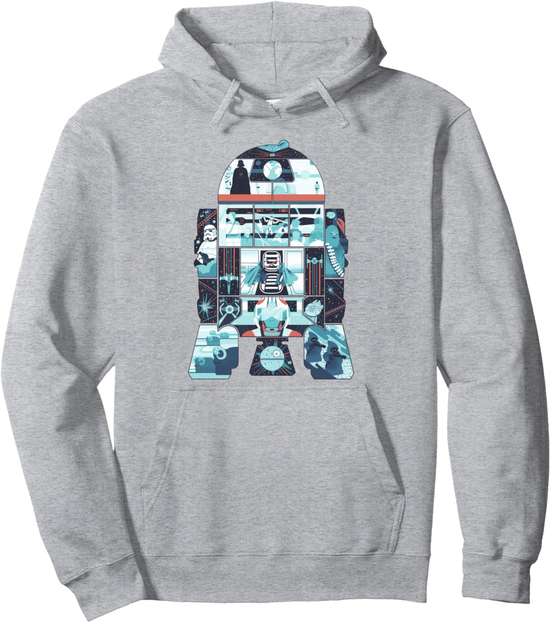 Star Wars R2-D2 Star Wars Story Fill Silhouette Pullover Hoodie