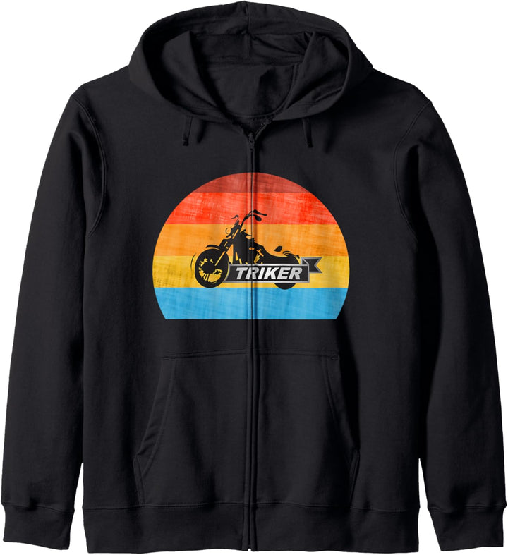 TRIKE, TRIKER, MOTORRAD TRIKE, FUN Kapuzenjacke