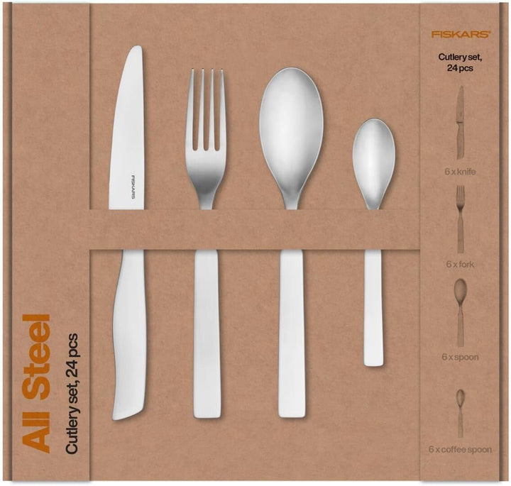 All Steel main cutlery gift box 24set