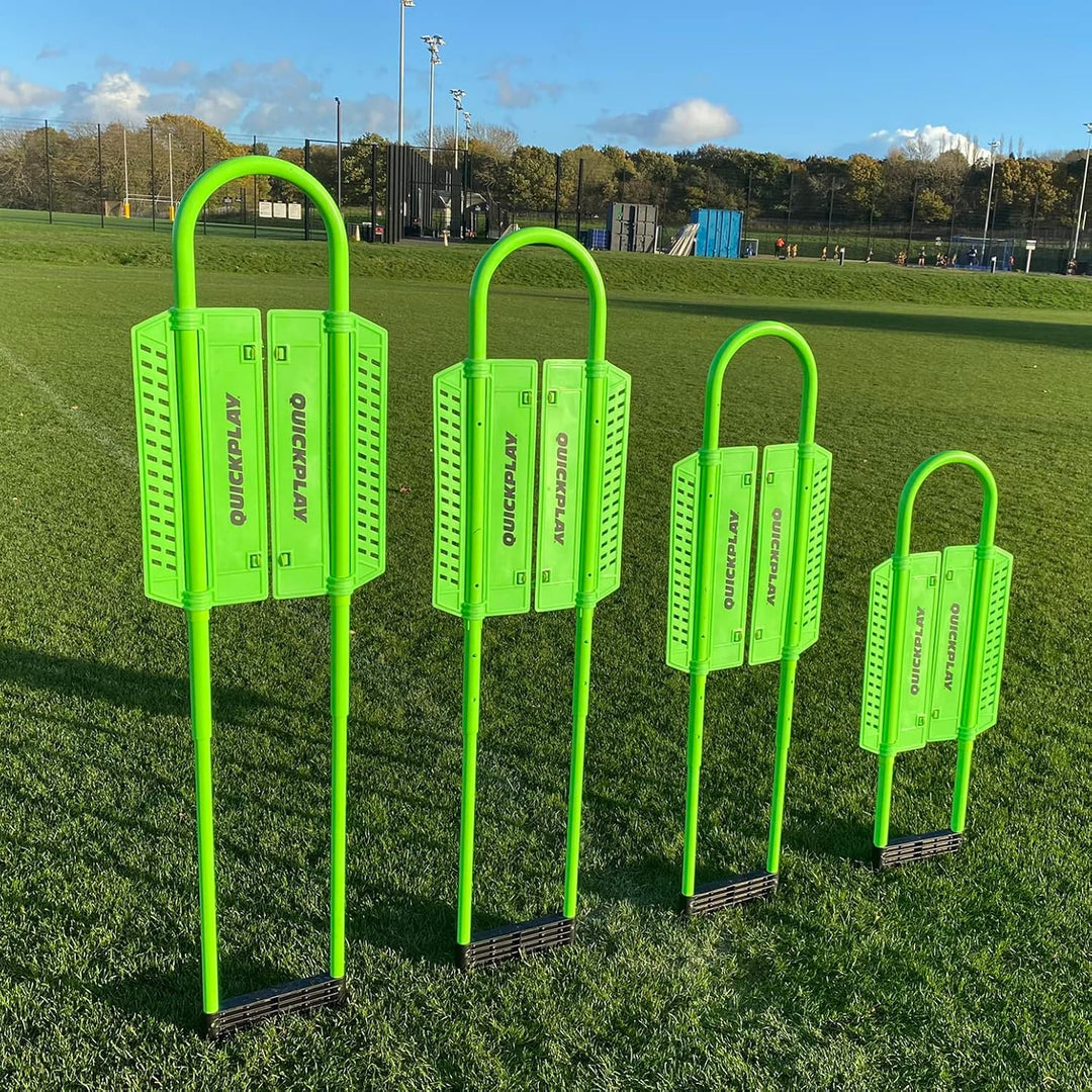 QUICKPLAY Replay Defender System – Verstellbare Höhe Replay Defender Faltbar &amp; Tragbar Modular Fussb