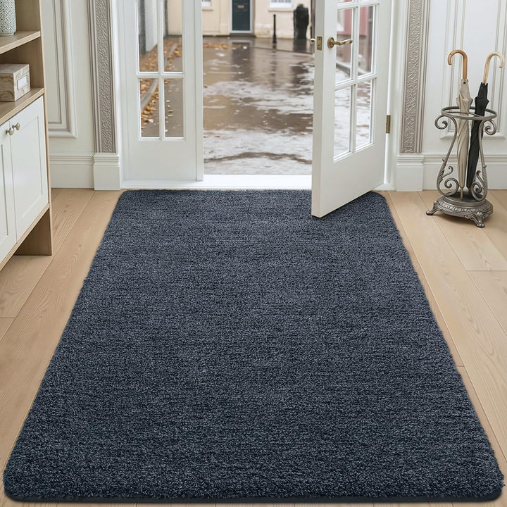 DEXI Fussmatte Innen 120 x 180 cm, rutschfeste Schmutzfangmatte, Maschinenwaschbare Fussmatte, Saugs