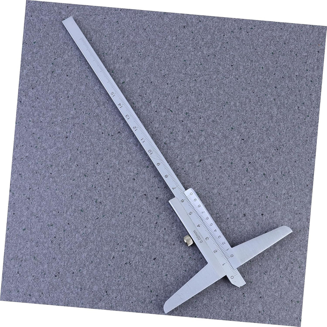 Tiefenmessschieber 0–150mm aus Legierung mit Box, Silber