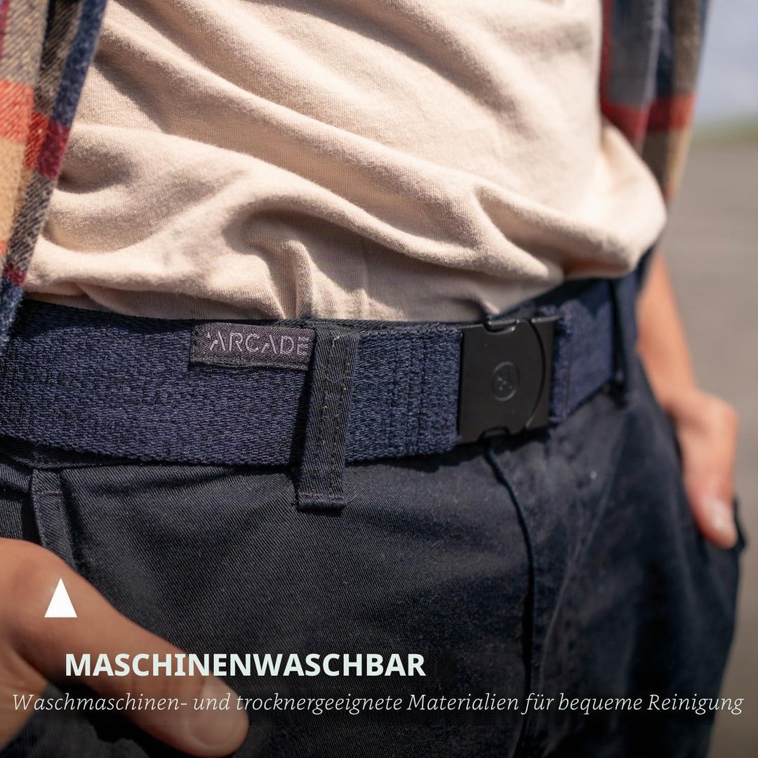 Arcade Unisex Abenteuer Gürtel Einheitsgrösse Heather Black, Einheitsgr&amp;
