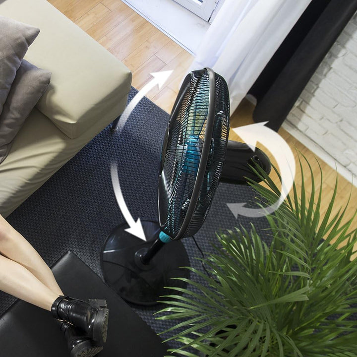 Cecotec EnergySilence 510 Standventilator. 40 W, 5 Flügel mit 40 cm Durchmesser, oszillierend, 3 Ges