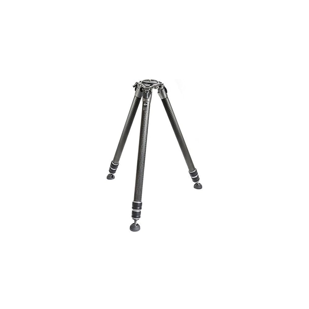 Gitzo GT4533LS Systematic Stativ schwarz decor/carbon Serie 4 Max. Höhe: 156cm - 3 Segmente, Serie 4