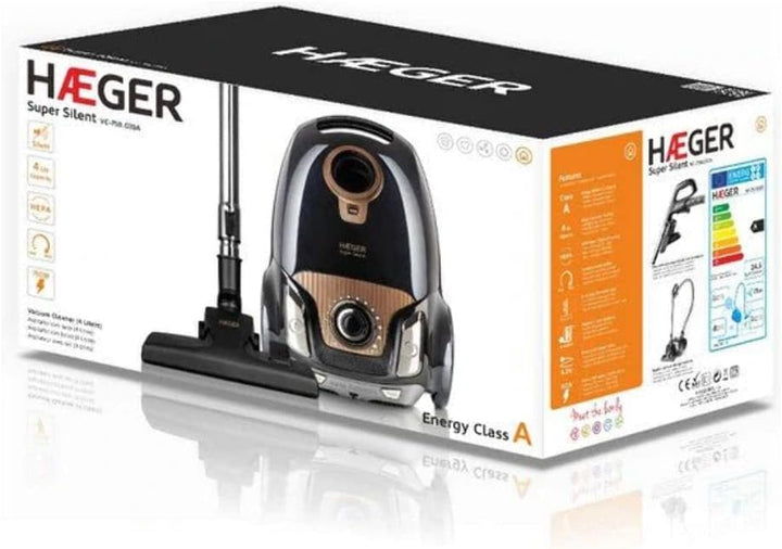 HAEGER Super Silent Staubsauger, 750 W