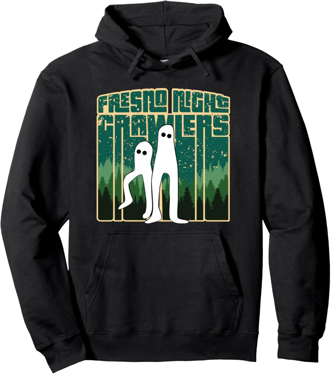Fresno Night Crawlers – Retro Cute Cryptid Spukhose Pullover Hoodie