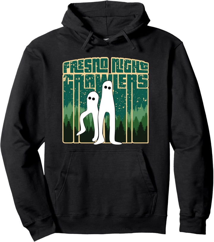 Fresno Night Crawlers – Retro Cute Cryptid Spukhose Pullover Hoodie