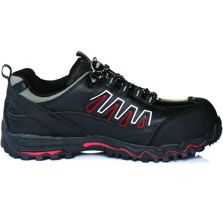 ruNNex Sicherheitsschuhe S3 LightStar extra leichte Halbschuhe Grösse 42, schwarz, 5320, 42