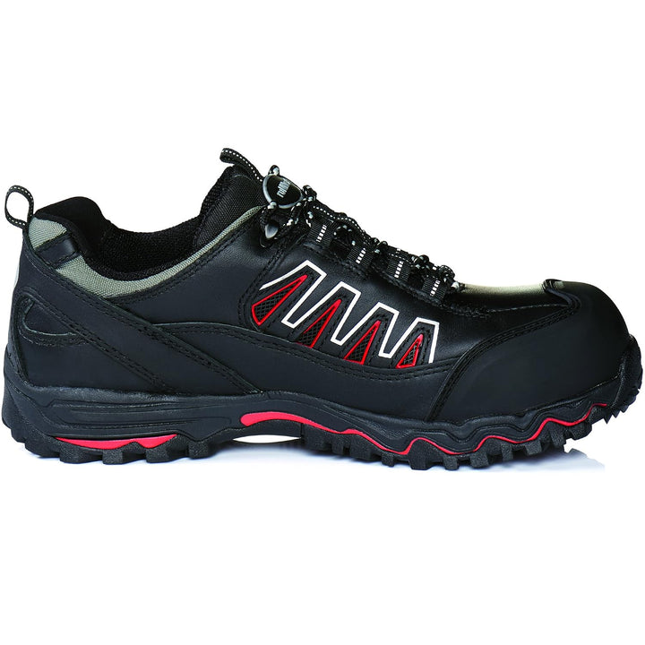 ruNNex Sicherheitsschuhe S3 LightStar extra leichte Halbschuhe Grösse 39, schwarz, 5320, 39