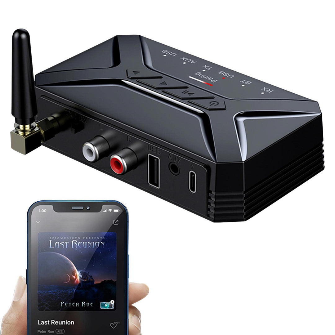 Stereo-Receiver mit | Audio-Adapter für HD-Heimstereo-Musik-Streaming-Soundsystem - für Heimmusik-St