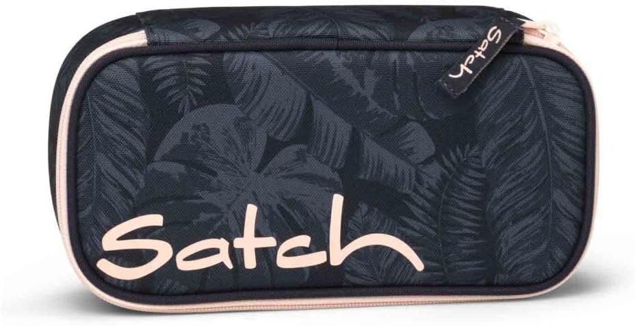 Satch Pack Schulrucksack Set 3tlg. inkl. Schlamperbox und Sporttasche (Midnight Jungle), Midnight Ju