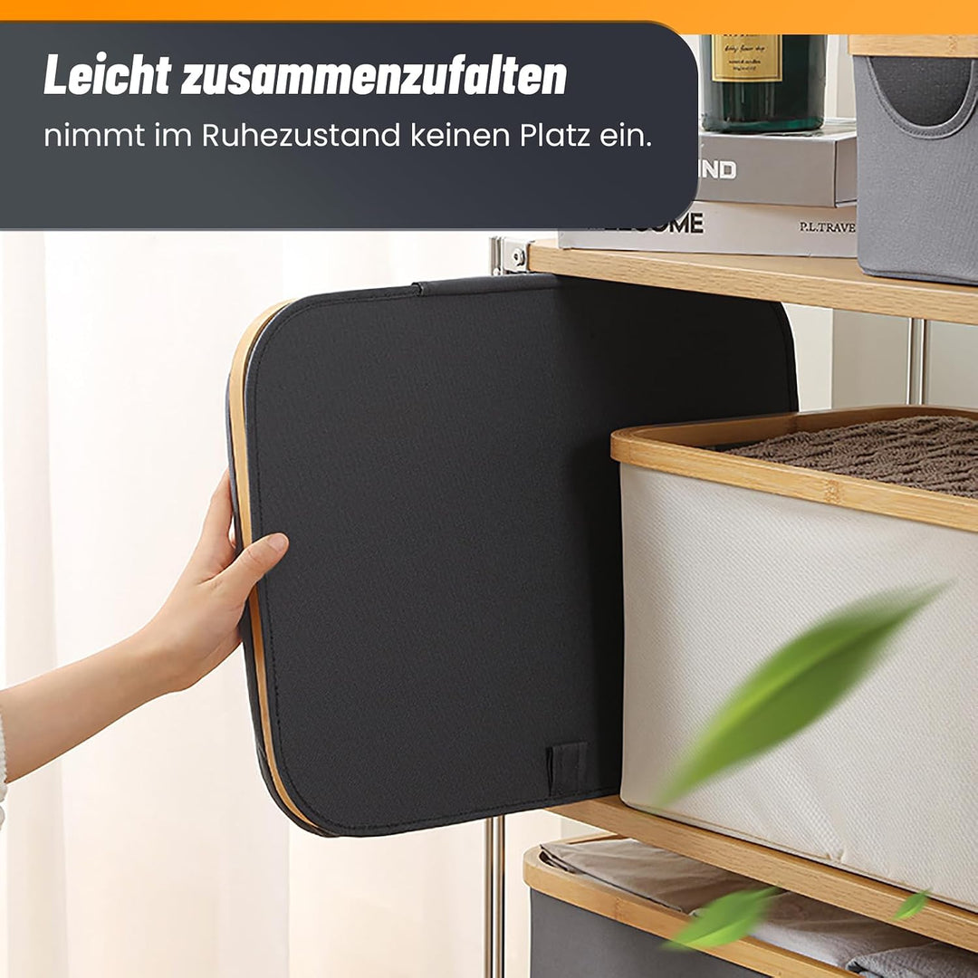 MIDINGCHAI 160L Pfandflaschen Sammelbehälter mit Deckel, Behälter Leergut &amp; Altglas &amp; Papiermüll Rec