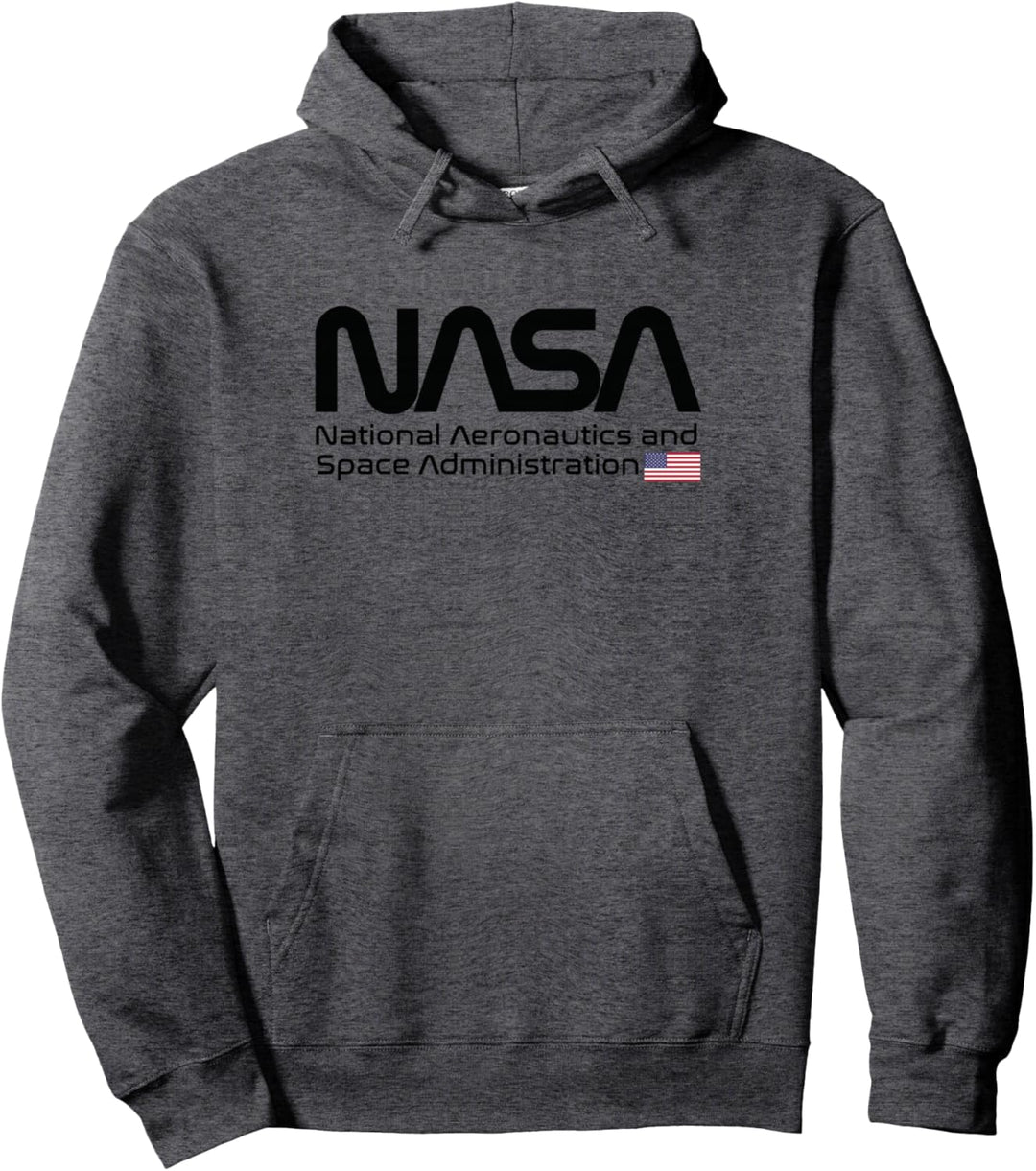 NASA Worm Logo Pullover Hoodie