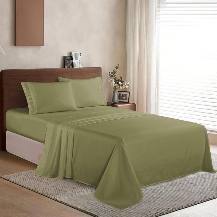 Elegant Comfort Bettwäsche-Set, luxuriös, weich, Fadenzahl 1500, ägyptische Qualität, Knitter- und l