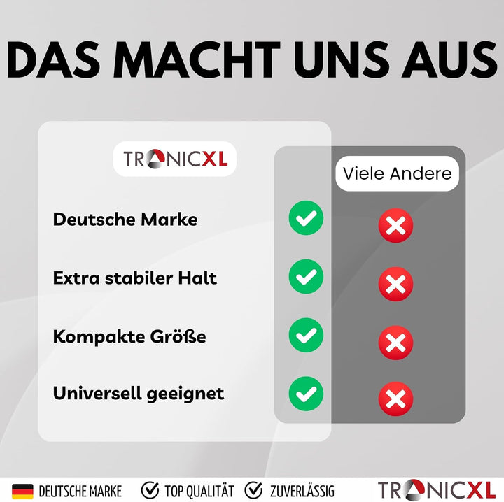 TronicXL Autofokus Webcam mit Ringlicht Lampe + Stativ Full HD 1920x1080p I 2 Mikrofone Stereo Geräu