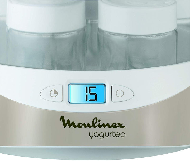 Moulinex A14A03 Joghurtgläser, 7 Stück