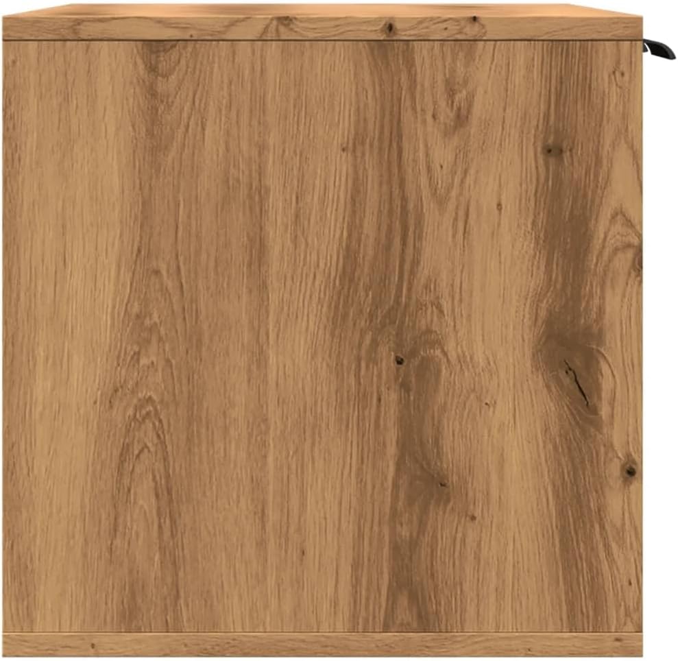 Katzenklo Artisan-Eiche 60x40x40 cm Holzwerkstoff Katzenklo-Schrank für Katzen, Wohnzimmer, Balkon