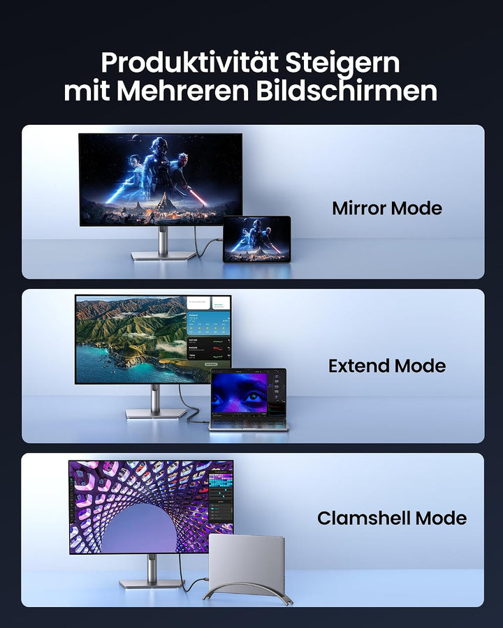 Silkland 80Gbps USB C DisplayPort 2.1 Kabel 1M [16K@60Hz, 8K@240Hz, 4K@960Hz], Thunderbolt 5/4/3 auf
