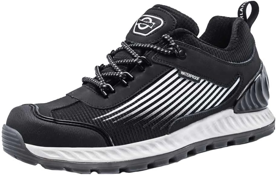 Idea Frames Herren Damen Wanderschuhe Wasserdicht Outdoor Anti-Rutsch Wanderstiefel Sportlich Bequem