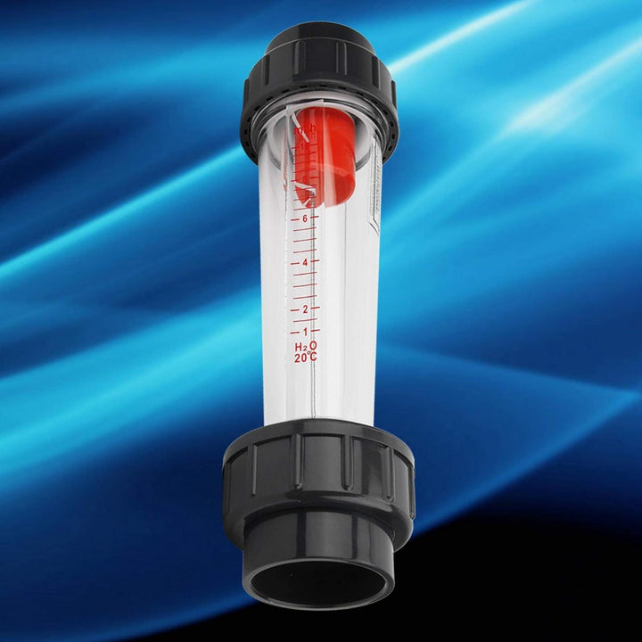 Durchflussmesser für Rohrflüssigkeiten LZS-50 (D) Messbereich 1-10 m³/h Durchflussmesser für Wasserf