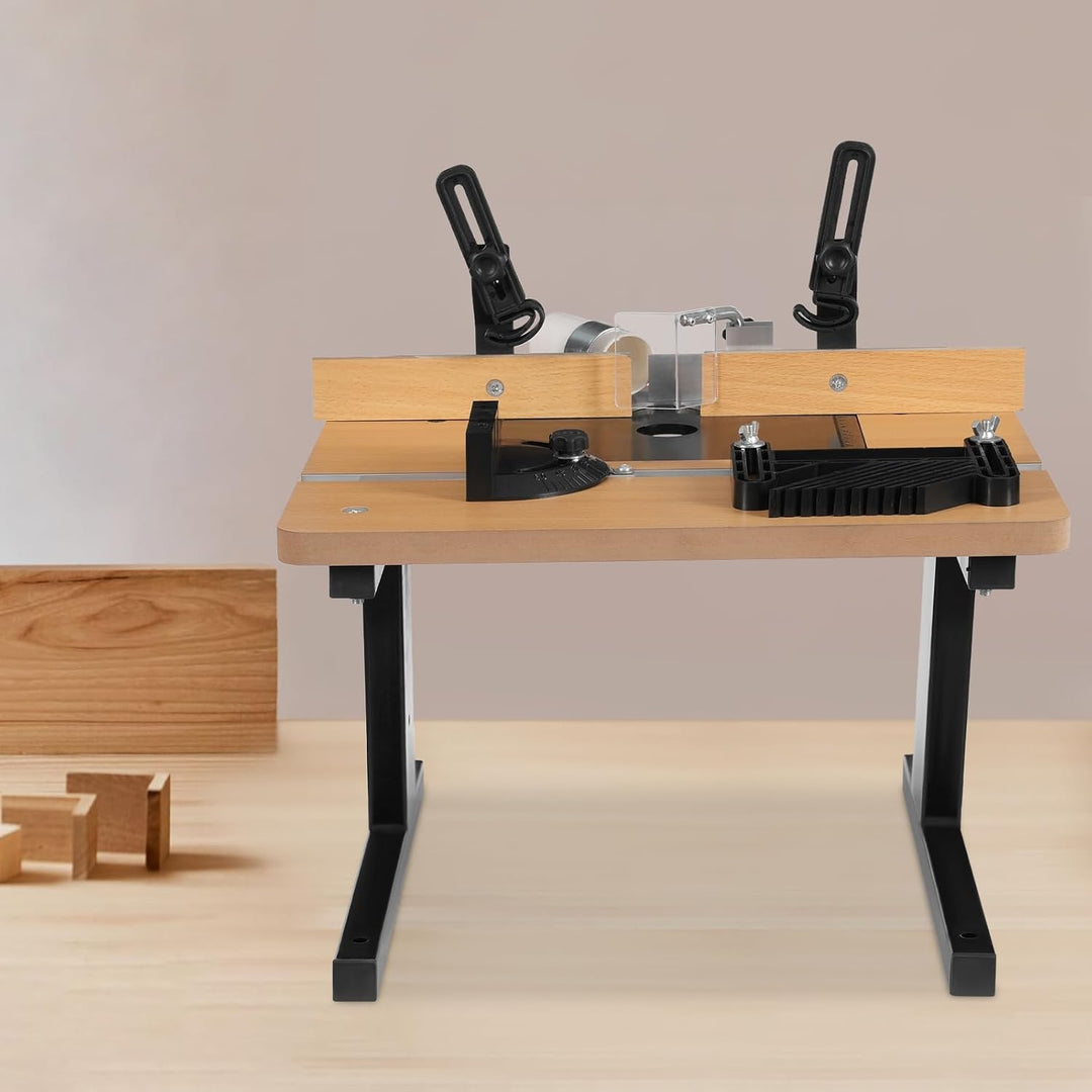 Frästisch Fräse Router Tisch Werkbank MDF Oberfräsen Tragfähigkeit 200kg Zum Schlitzen Trimmen Anfas