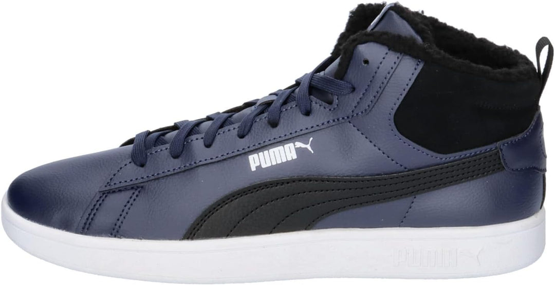 Puma Herren Smash 3.0 Mid WtrSneaker 44 EU Puma Navy Puma Black Puma White, 44 EU Puma Navy Puma Bla