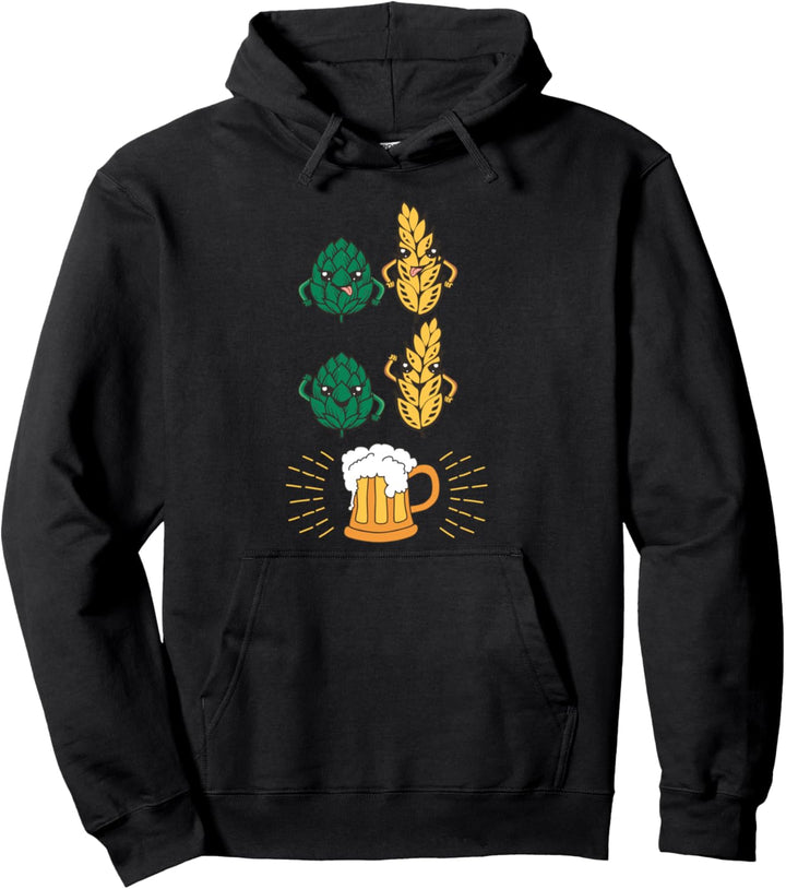 Bierschmelze Hopfen Und Malz Lustiges Bier Pullover Hoodie