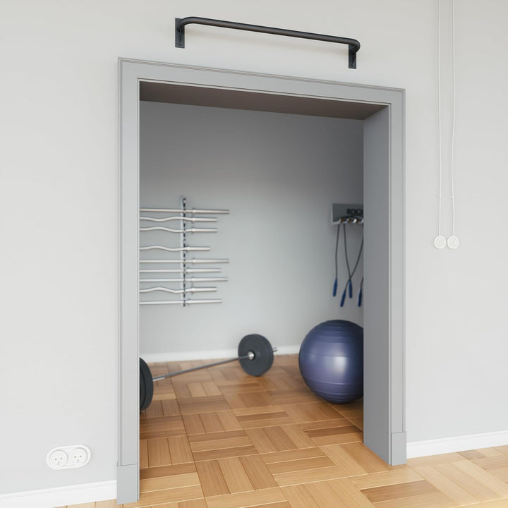 Wand Klimmzugstange, aus Stahl, pulverbeschichtete Pull-Up Bar mit 28 mm Griffdurchmesser, stabile W