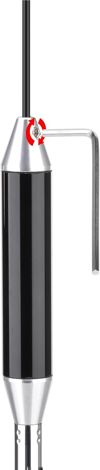 Bingfu 27 MHz CB Funkantenne 66 cm, PL259 3m RG58 Kabel, mit BNC Adapter