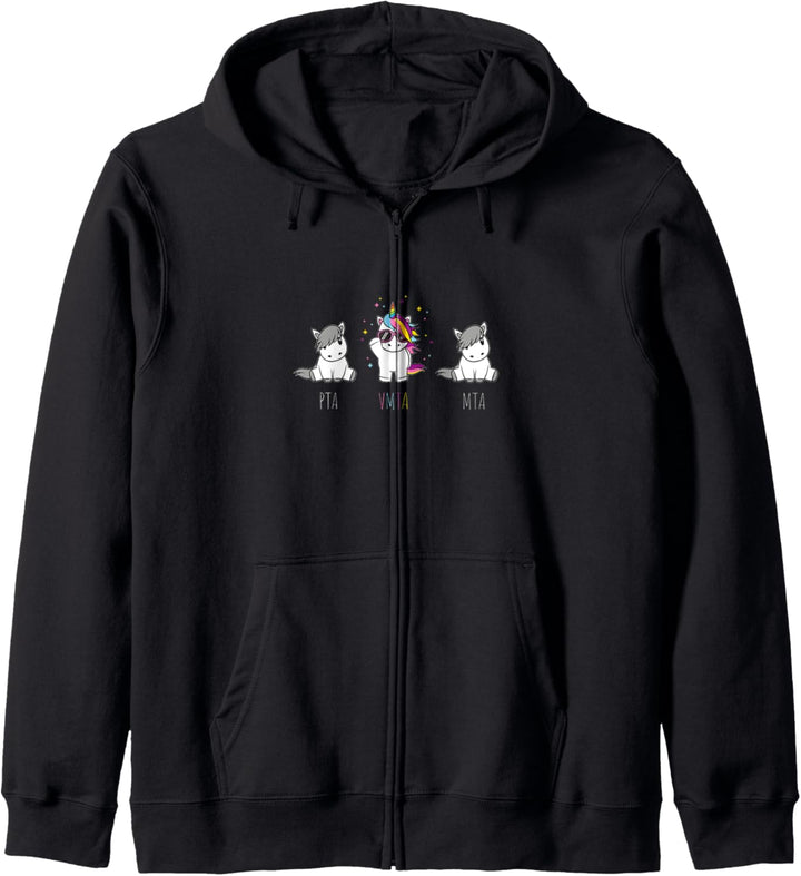 Einhorn VMTA Tierarzthelferin Kapuzenjacke