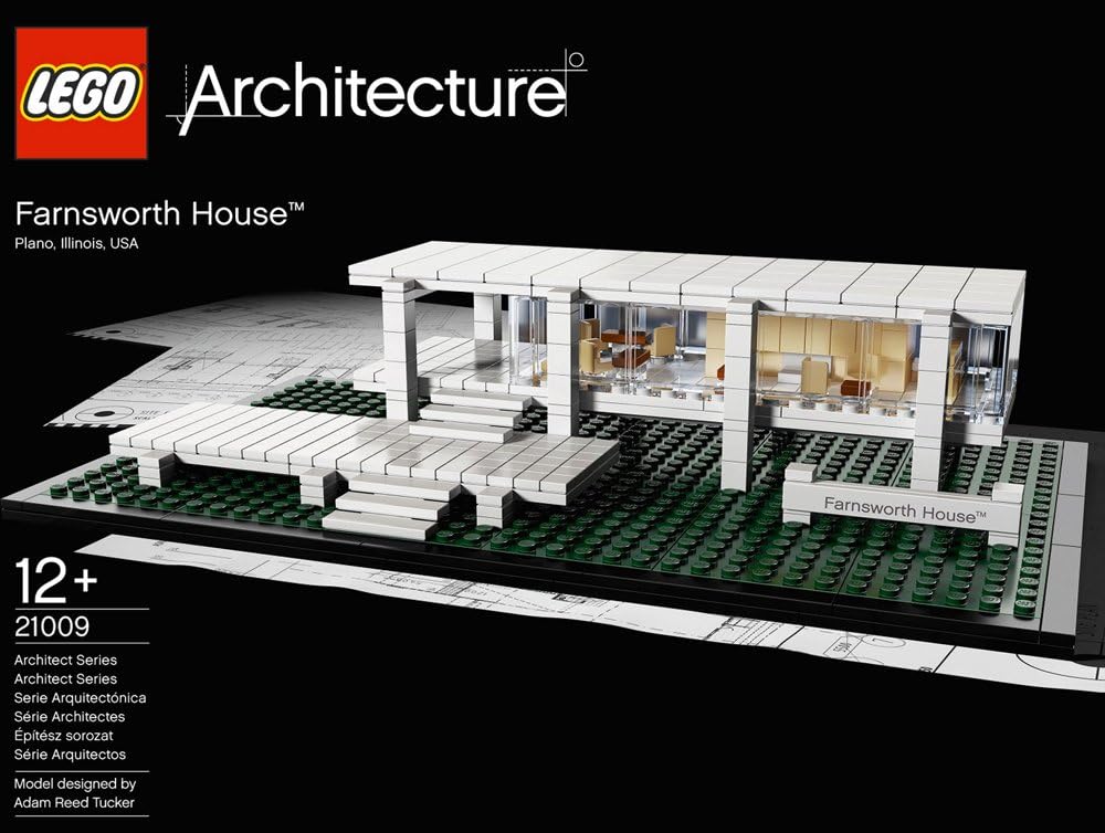 LEGO 21009 - Architecture Baukasten, Farnsworth House, Farnsworth House