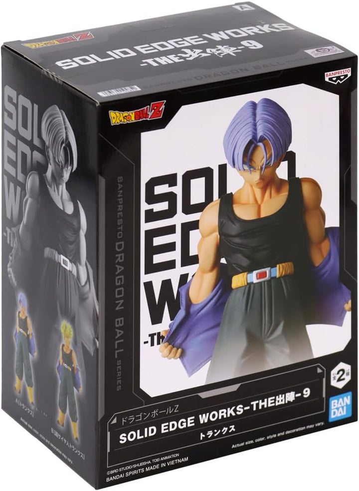 Banpresto - Actionfigur Trunks Dragon Ball Z, Solid Edge Works, 21 cm, BP19485, Mehrfarbig