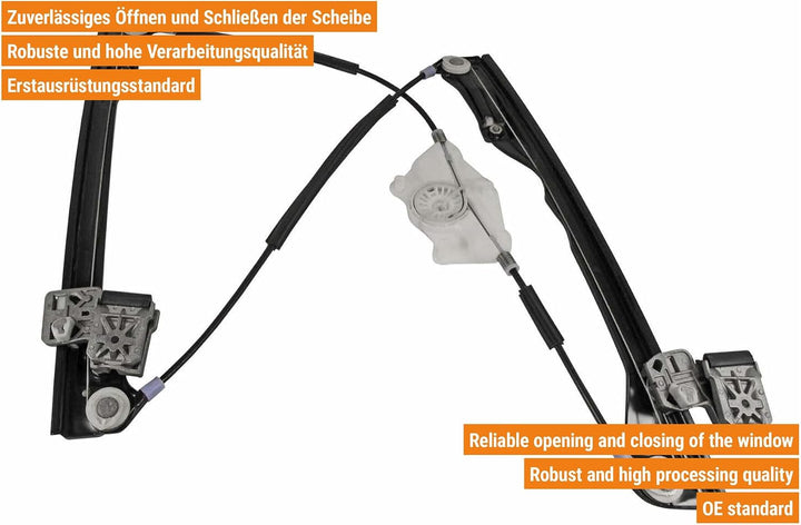 Fensterheber passend für VW Golf Bora vorne rechts elektrisch
