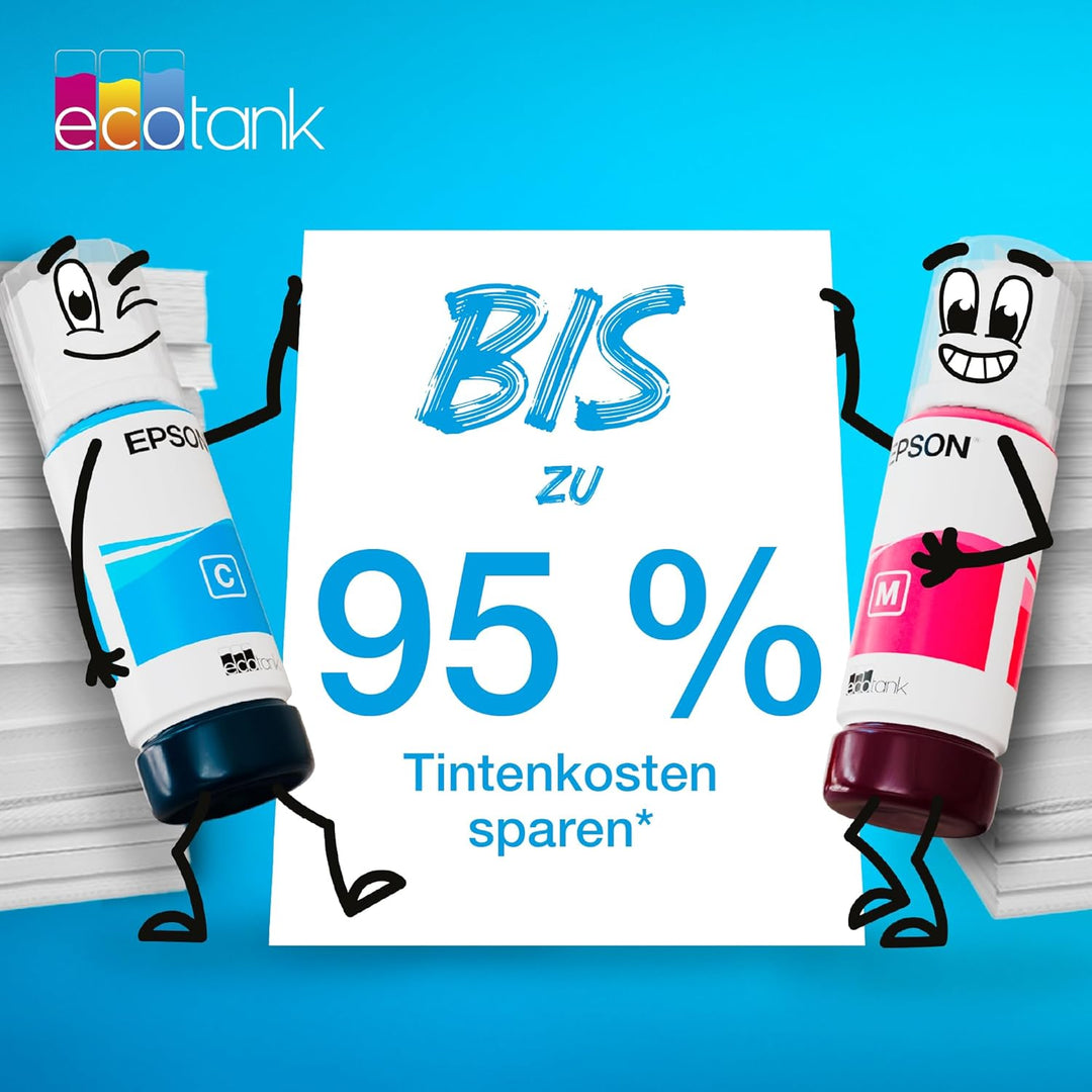 Epson EcoTank 104 Original Tintenflasche, Schwarz, schwarz