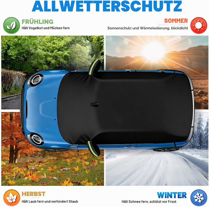 Autoabdeckung Wasserdicht Ersatz für Mini Cooper 3 Door 2000-2026 Mini Soft Top Convertible, Sonnenf