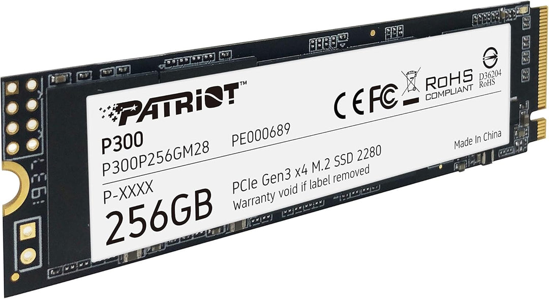 Patriot P300 M.2 PCIe Gen 3x4 256 GB SSD