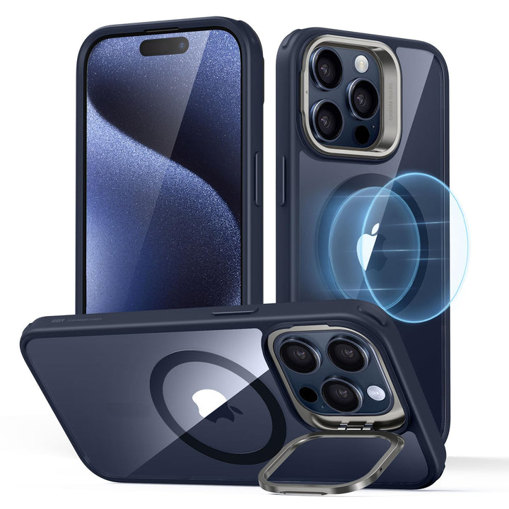 ESR für iPhone 15 Pro Max Hülle, kompatibel mit MagSafe, Militärnorm Schutzhülle, integrierter Verst