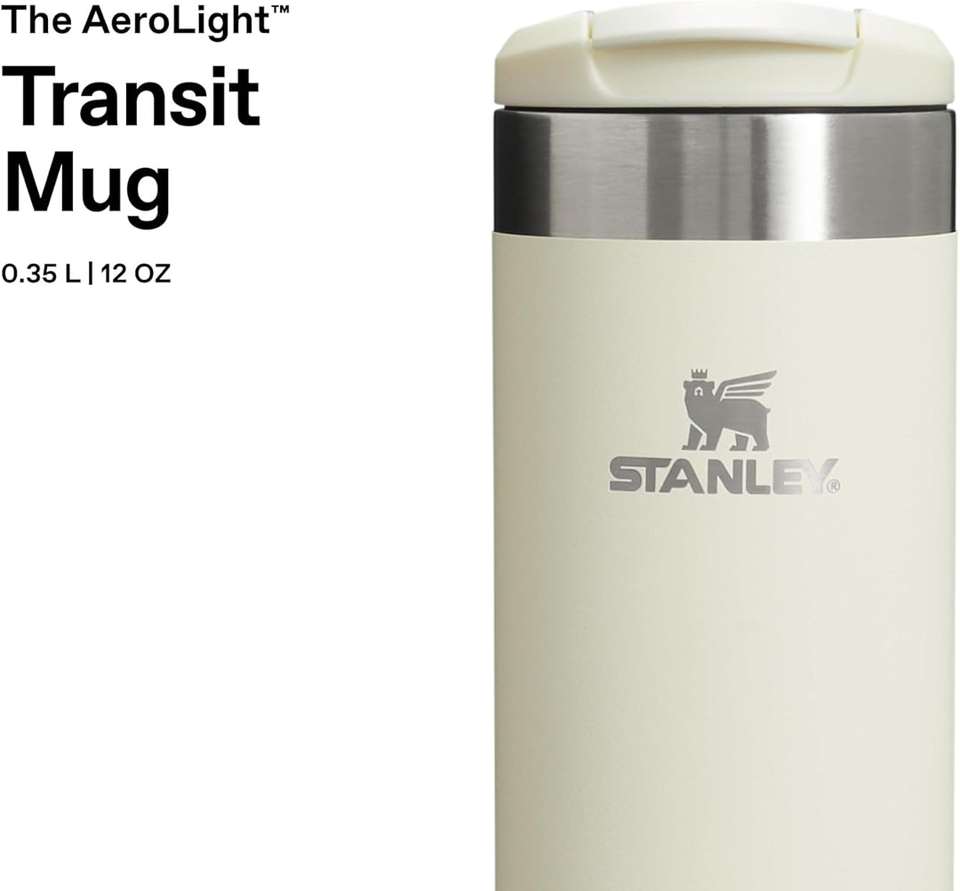 STANLEY 1913 Aerolight Transit Thermobecher 0.35L - Hält 4 Stunden Heiss - Spülmaschinenfest - Kaffe