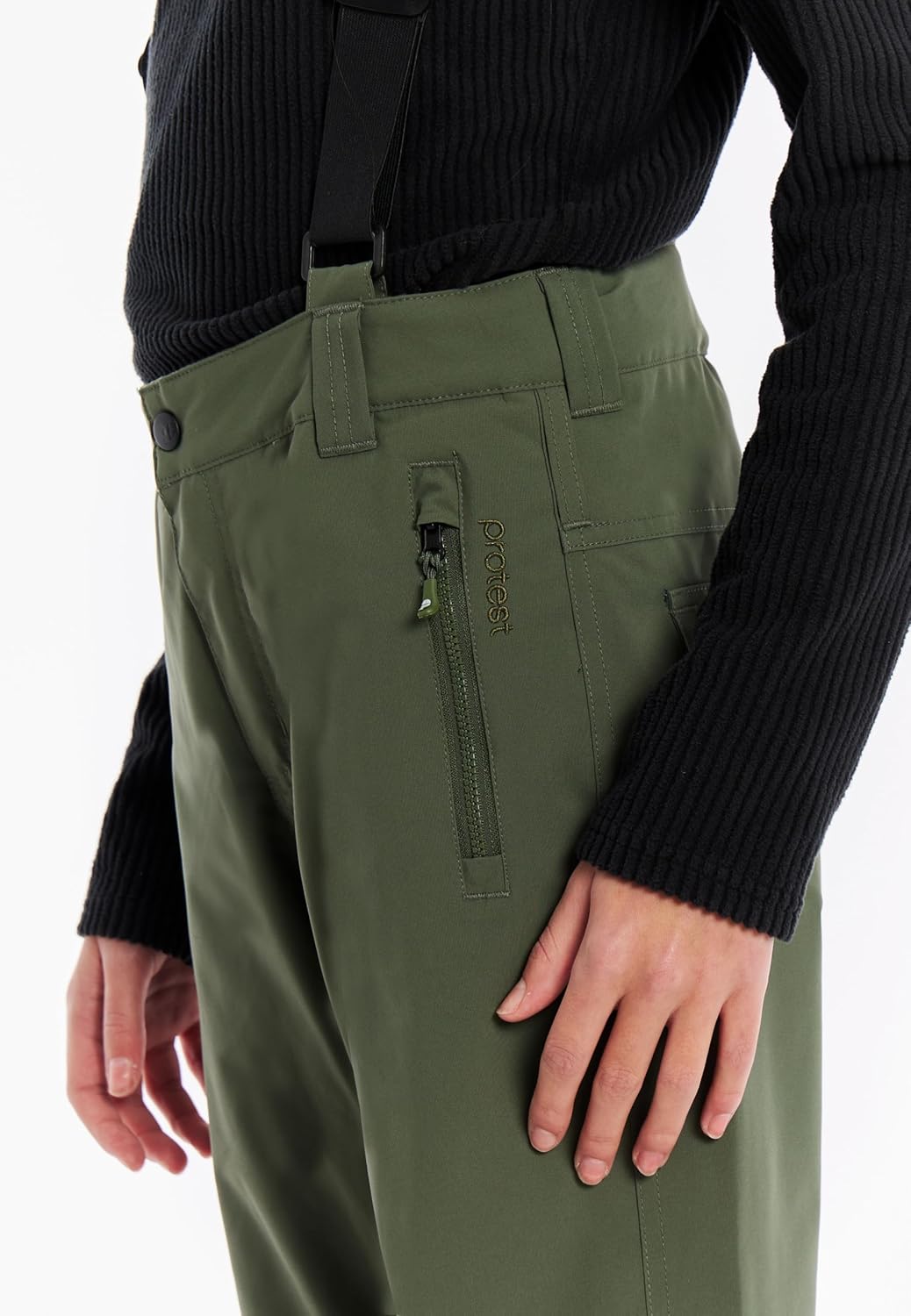 Protest Mädchen Ski- Und Snowboardhose Sunny JR 104 Thyme, 104 Thyme