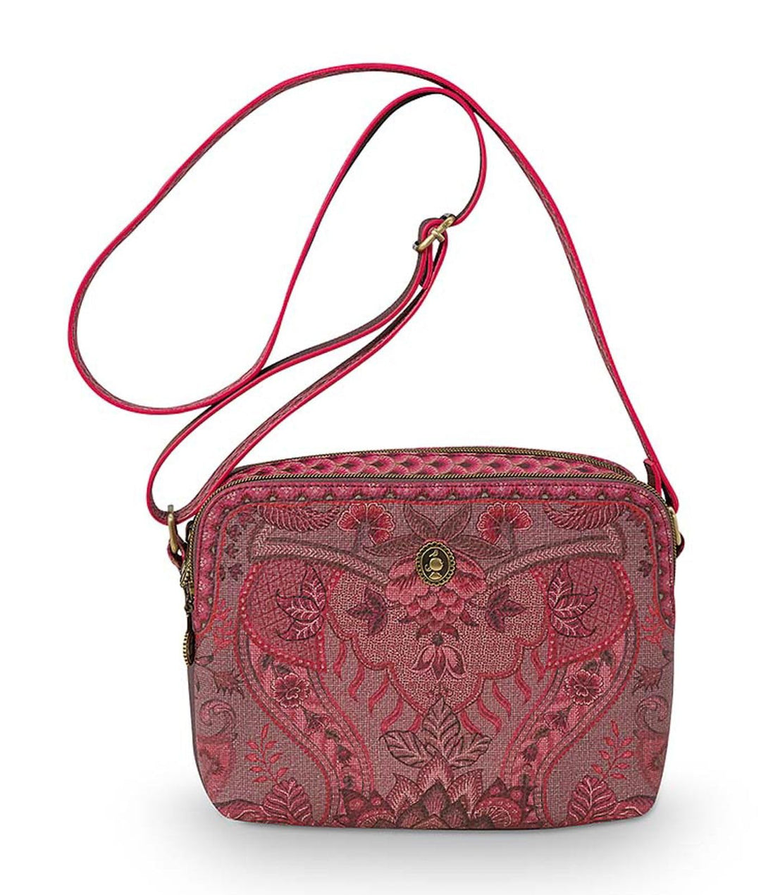 Pip Studio Handtasche Kyoto | Dark Pink - 23,5 x 18 x 7,5