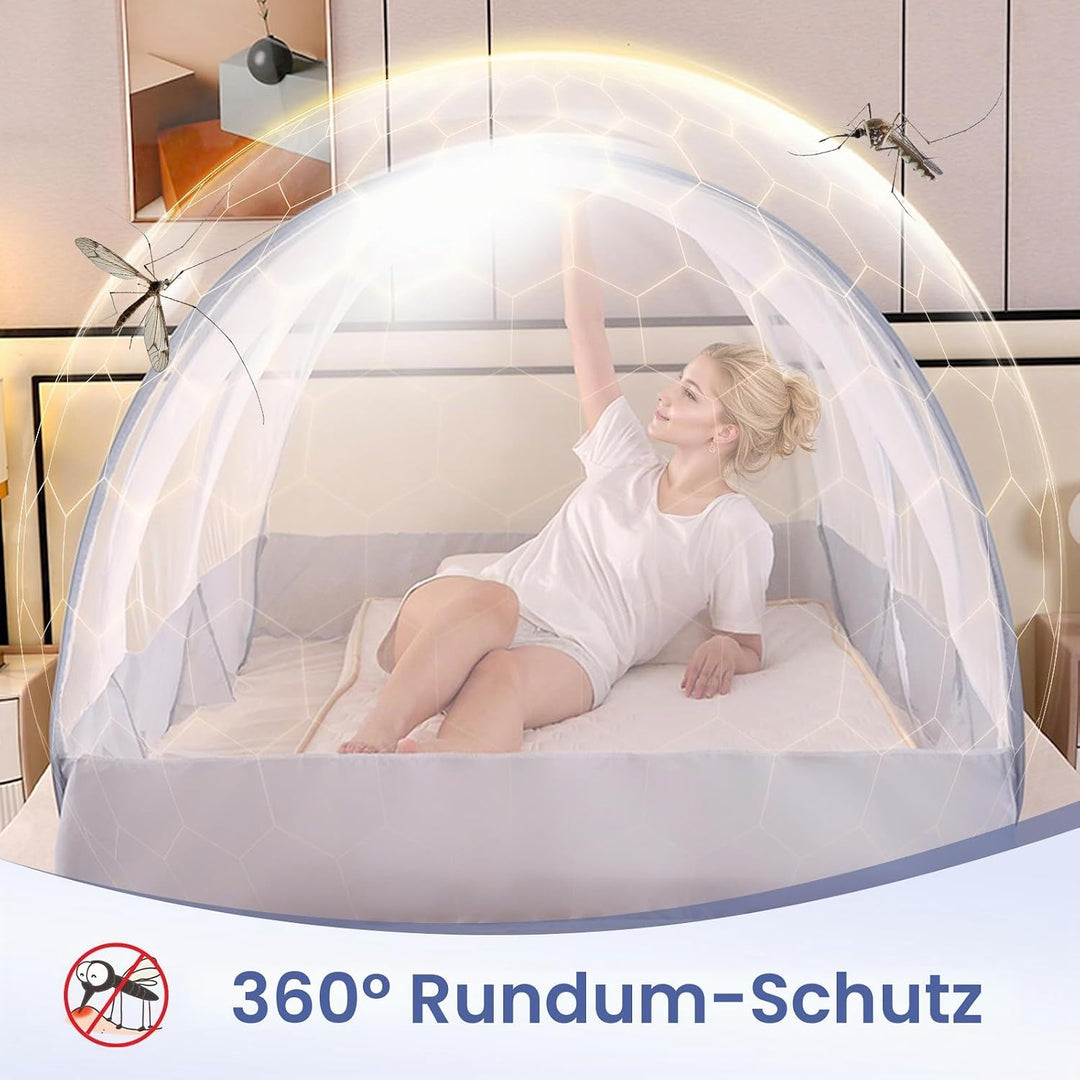 Moskitonetz Pop Up, Moskitonetz Bett 190 x 90 x 90 cm Moskitonetz Reise Faltbares Moskitonetz Faltba