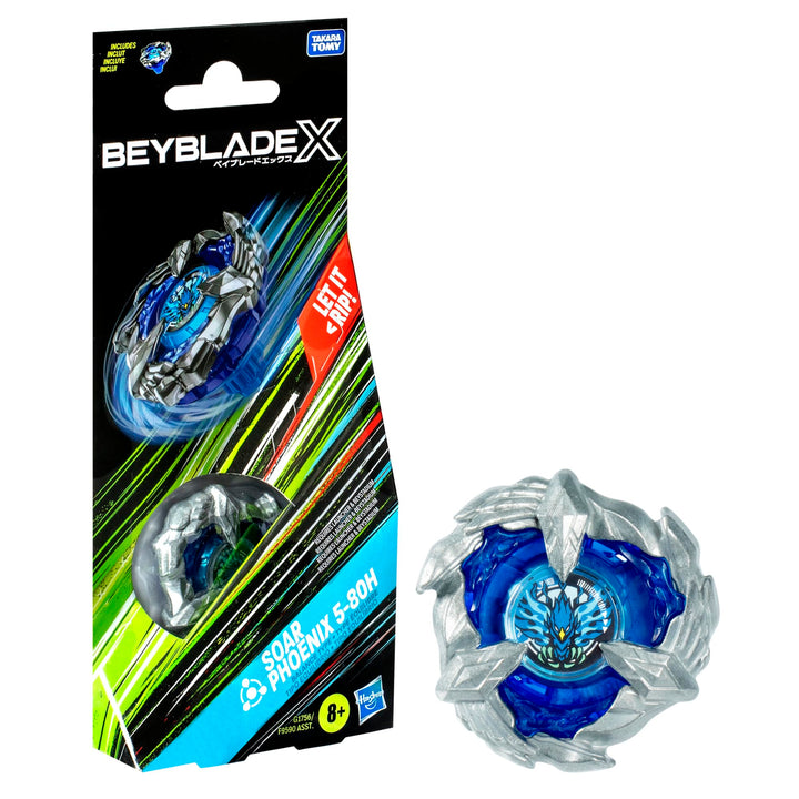 Beyblade X Soar Phoenix 5-80H Booster Pack Set mit Balance Typ Top; Authentische Takara Tomy Battle