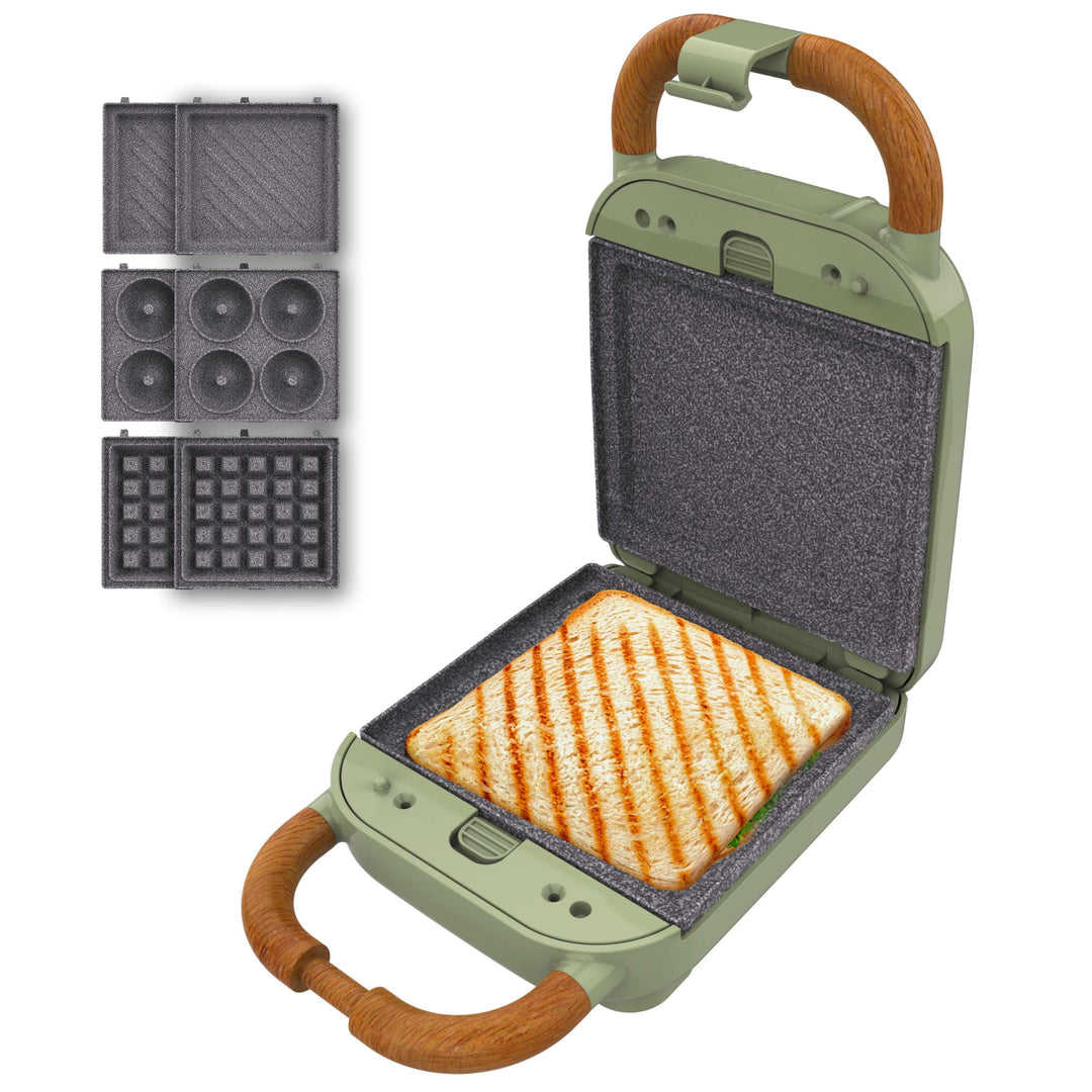 Cecotec Sandwichmaker Vintage Rock&